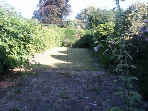 Rear garden