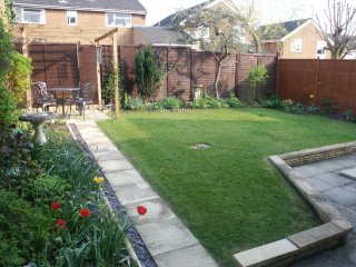 Rear garden