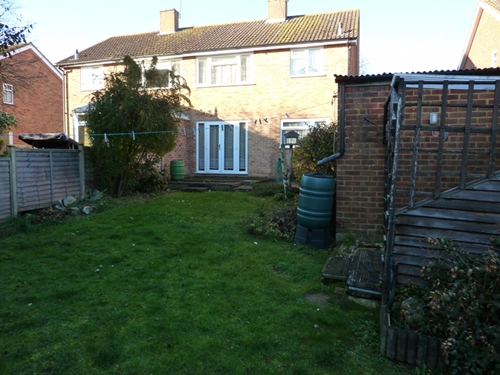 Rear View of property