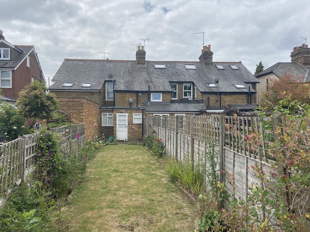 Rear view of property