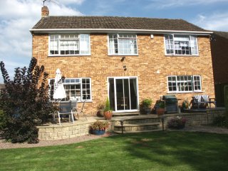 Rear of property
