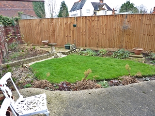 Rear garden