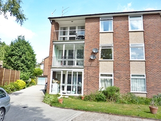 Rear of property