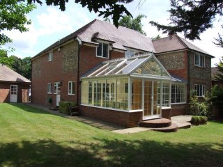 Rear of property