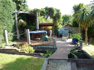 Decked area