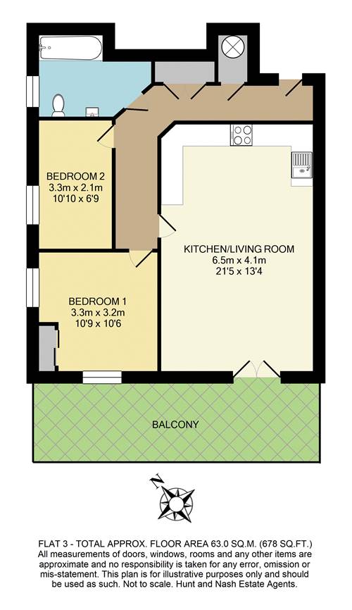 Flat 3 plan