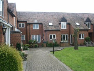 Rear view to property
