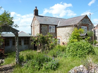 Rear of property