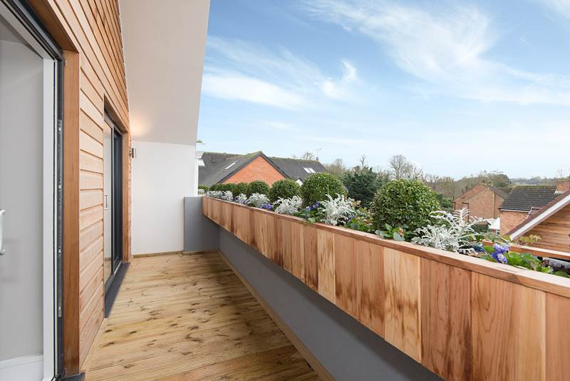 Rear Balcony